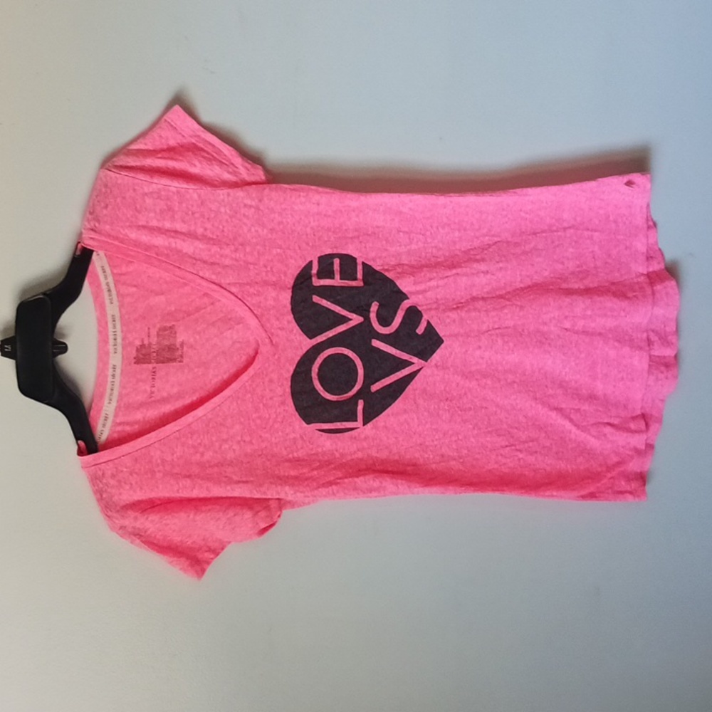 Neon pink, Victoria's Secret t shirt